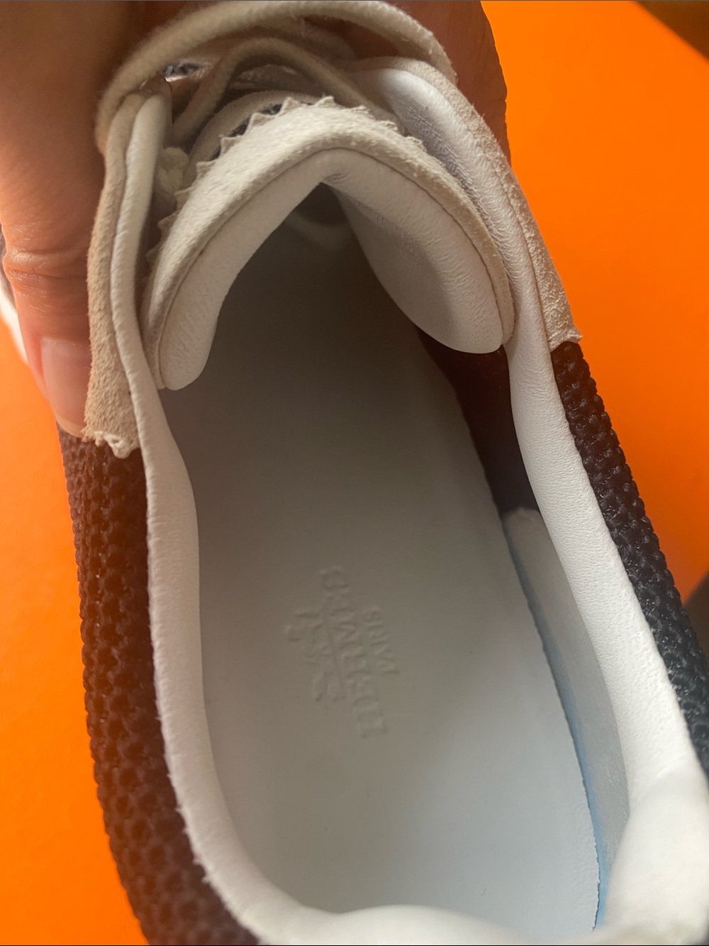 Women’s Hermes Bouncing Sneakers size 37 - Picture 3 of 14